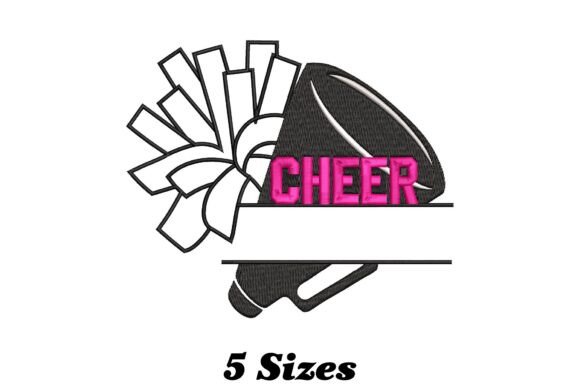 Cheerleader Megaphone Pom Pom
