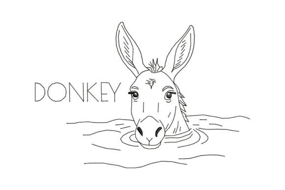 Donkey Line Art: A Designer’s Real-World Embroidery Review
