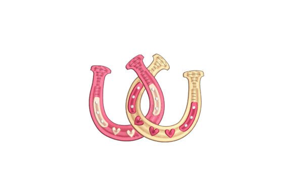 Lucky Pink Horseshoe