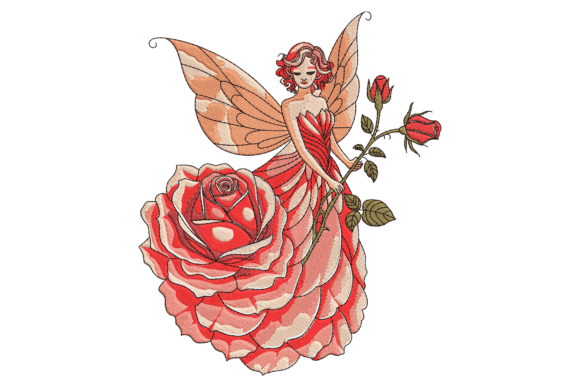 Rose Fairy Embroidery Design Review