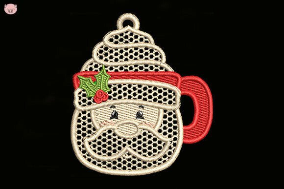 Santa Claus Christmas Ornament