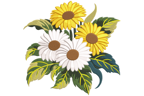 Sunflower Daisy: A Boutique Sweatshirt Embroidery Review